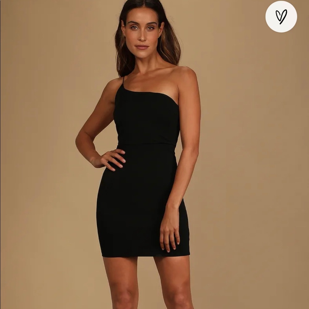 Lulu’s one shoulder mini dress